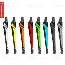 700x25c Road Bike Carbon Disc Brake Round Tapered Tube Front Fork Thru Axle Fork