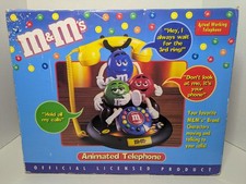 Vintage M M  s Animated Telephone New/Open Box
