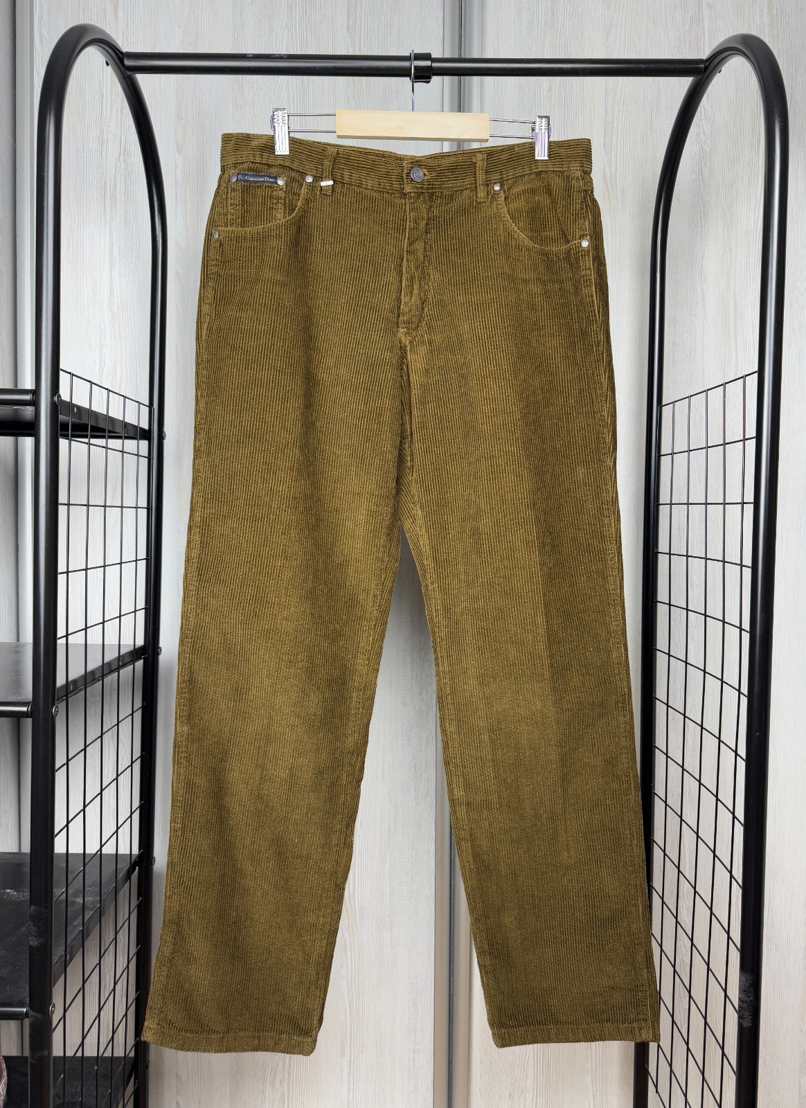 Christian Dior vintage brown corduroy rare pants Argentina