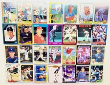 BUDDY BELL - Huge 28 card lot! Topps-Donruss-Fleer+ REDS-ASTROS-RANGERS+  $$$