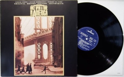 ENNIO MORRICONE Once Upon A Time In America LP Vinyl Soundtrack Score 1984 RARE
