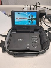 Sylvania Black 7" LCD Screen Portable DVD Player  Car Power Cord