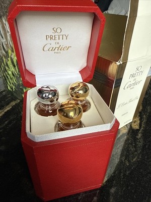 So Preety de Cartier L Erin Trois Ors 3x 7,5 Ml Eau de Toilette Neu