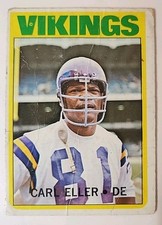 1972 Topps Football Card 20 Carl Eller Minnesota Vikings 