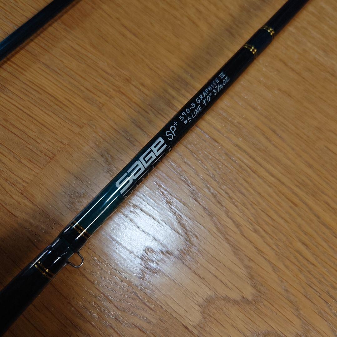 sage sp＋　graphaite IV　590-3 SAGE graphite IV 590sp Sage SP＋ graphaite IV 590-3 9ft #5 Fly Rod