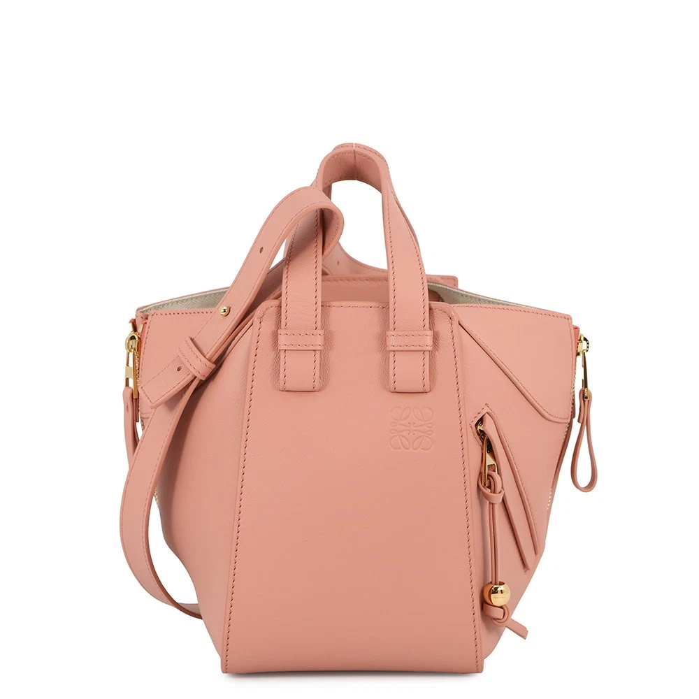 Loewe — LOEWE hammock compact Calf Leather Powder A538H13X51 7341