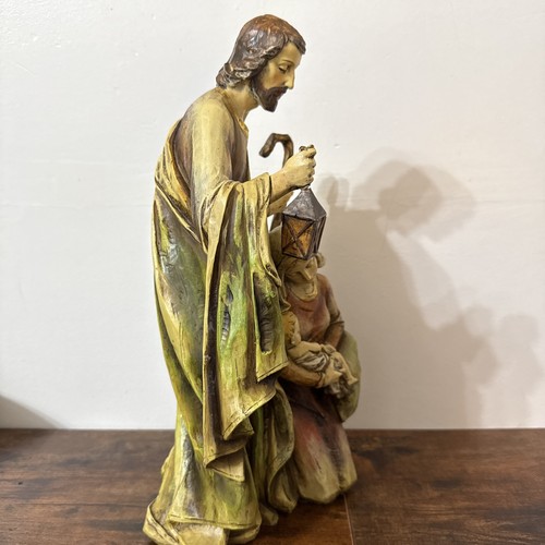 NAPCO Christmas Figurine Holy Family 14" Tall Nativity Scene Jesus Mary Joseph - Picture 6 of 11