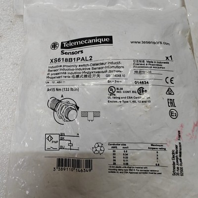 TELEMECANIQUE SENSOR XS618B1PAL2