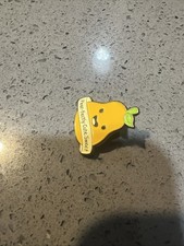 Pear-fectly Cute Sweet Lapel Pin Smile Face Pear