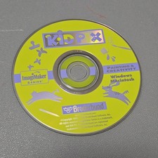 Kid Pix KidPix Studio Vintage 90s Software - Paint/Draw - CD 1996