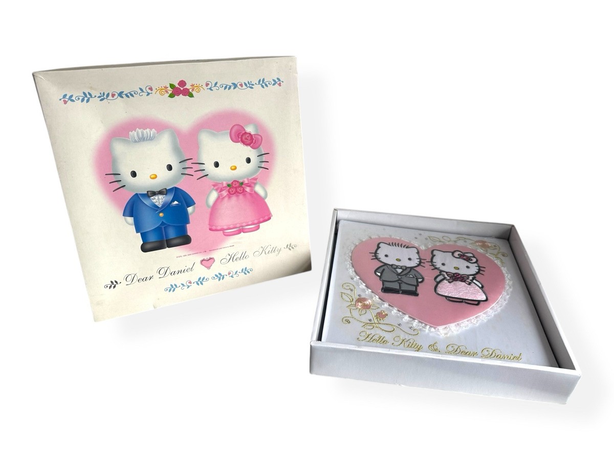Rare Hello Kitty & Dear Daniel Wedding Photo Album 2005 Vintage