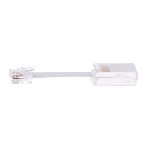 RJ9 4P4C Handsets Telephone Cord Adapter 360 degree Swiveling Cable Untangler - Photo 2/10