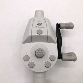 Sega Dreamcast Fishing Rod Controller HKT-8700 with Get Bass Game Japan Tested