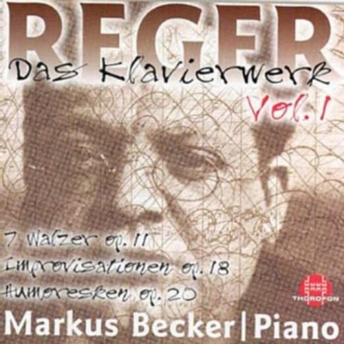 Max Reger Piano Works 1 (CD)