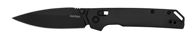 Kershaw 2038BLK Iridium Black Folder D2 Steel Black Aluminum DuraLock EDC New