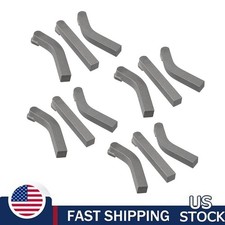 12 Pack Replacement 1/2" x 1/2" Black Stump Grinder Teeth For 500 Series