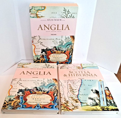 Atlas Maior of 1665: Vol 1 & 2: Anglia, Scotia Hibernia by Taschen B2