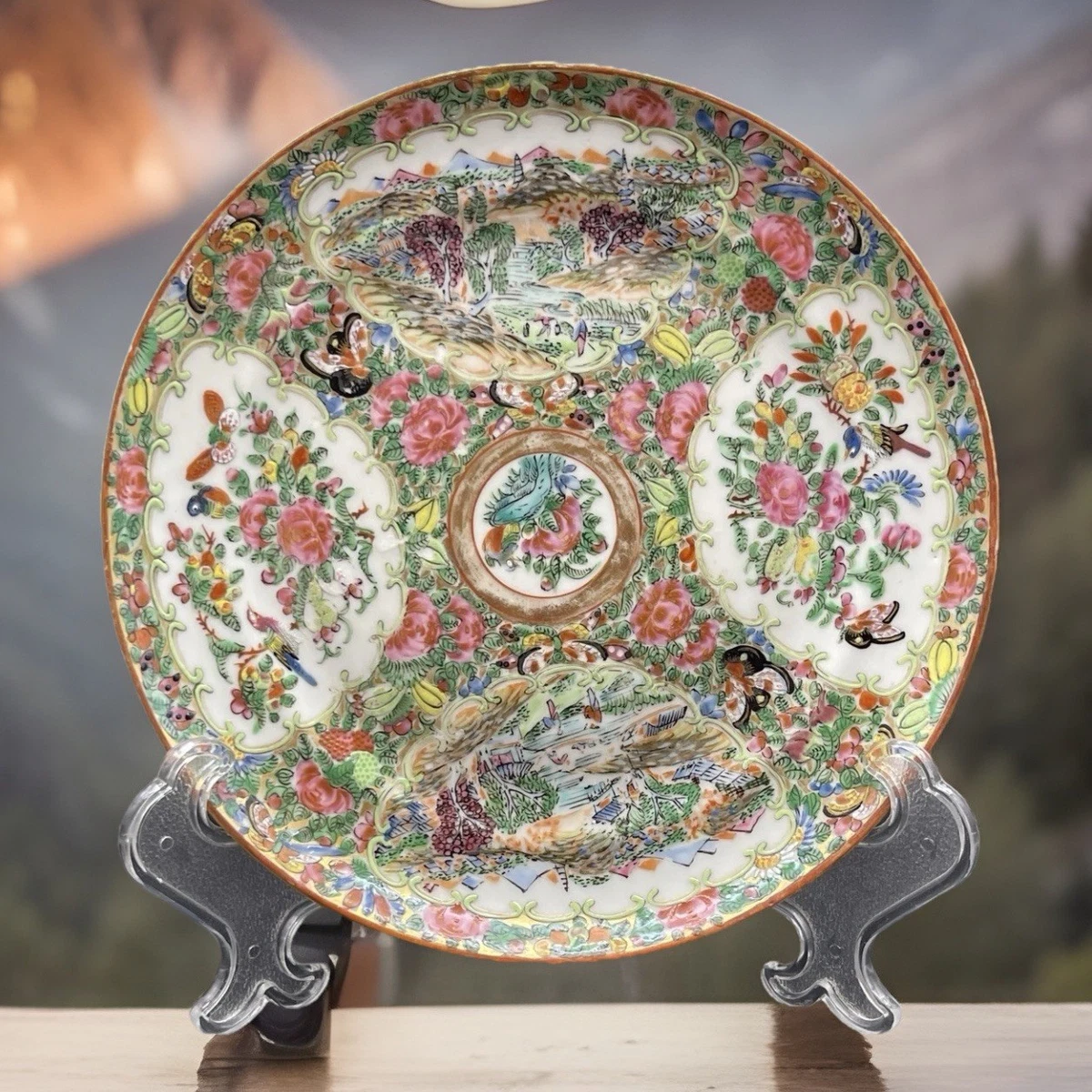 antique rose medallion products for sale | eBay