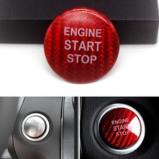 Carbon Start Stop Knopf Schalter Blende Passend f&uuml;r Mercedes Benz W205 W213 X253