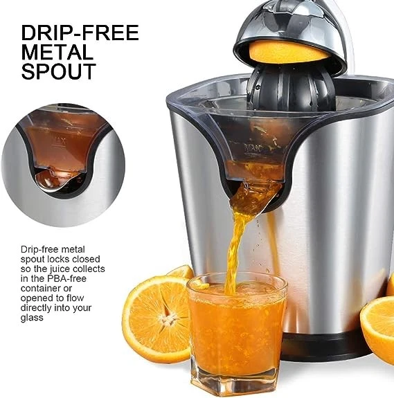 Secura Upgrade Electric Citrus Juicer Press 160-Watt GS-405Y - Stainless Steel
Opens in a new window
