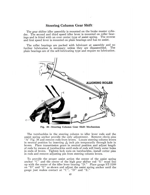 1941 Packard 110 e 120 manual de oficina 41 One Ten Twenty livro de serviço - Imagem 3 de 4