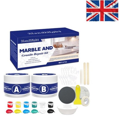 Umfangreiches Epoxidkleber Reparatur Set für Risse, Chips & Kratzer - 150g