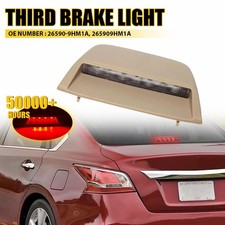 Rear Back Third Brake Light 26590 3TA01 Beige for 2013 -2018 Nissan Altima Sedan