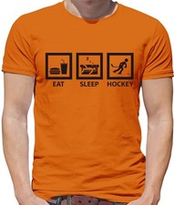 Eat Sleep Ice Hockey - Mens T-Shirt - Player Fan Skate Skater Stick Love