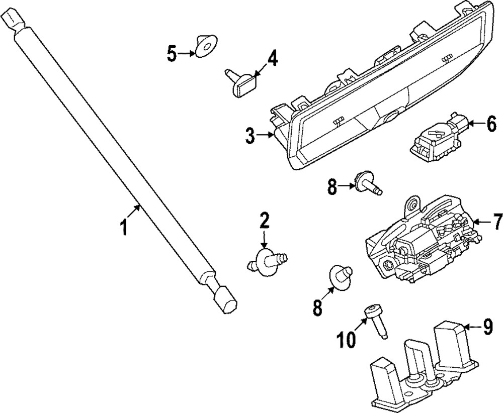 Soporte para Ford Bronco Sport 2021-2024 (N/P M1PZ-78406A11-B)
