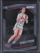2025 Panini Prizm WNBA Sonia Citron #122 Rookie RC Mystics