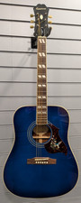 Epiphone Hummingbird Artist / BB Acoustic Guitar 1507111823 Blue 2015