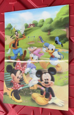Disney Movie Club Exclusive 3D Lenticular Card Mickey Mouse Among Friends
