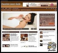 Make  Money  -  Affiliate Chocolate  Guide niche website Free Hosting / set up