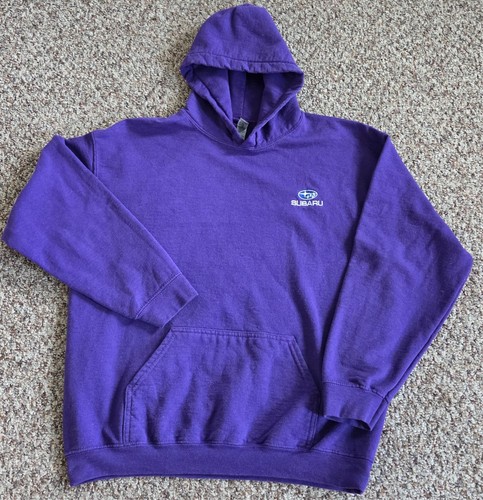 *SUBARU* Automotive "Hoodie" Sweathshirt Adult (Lg) PURPLE EXCELLENT !!