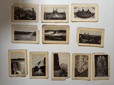 19th C. Trade Cards 11 Jersey Coffee Views HTF Rare Vintage Cards