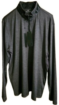 Greyson Men's Guide Sport 1/4 Zip Pullover Dark Grey Heather Size Large NWT