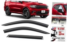 Tape-on Extra Durable Rain Guards for Dodge Durango 2011-2026, Window