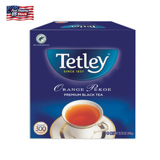 Tetley Tea, Orange Pekoe, Food Service Size 300Count 945G Tea Bags
