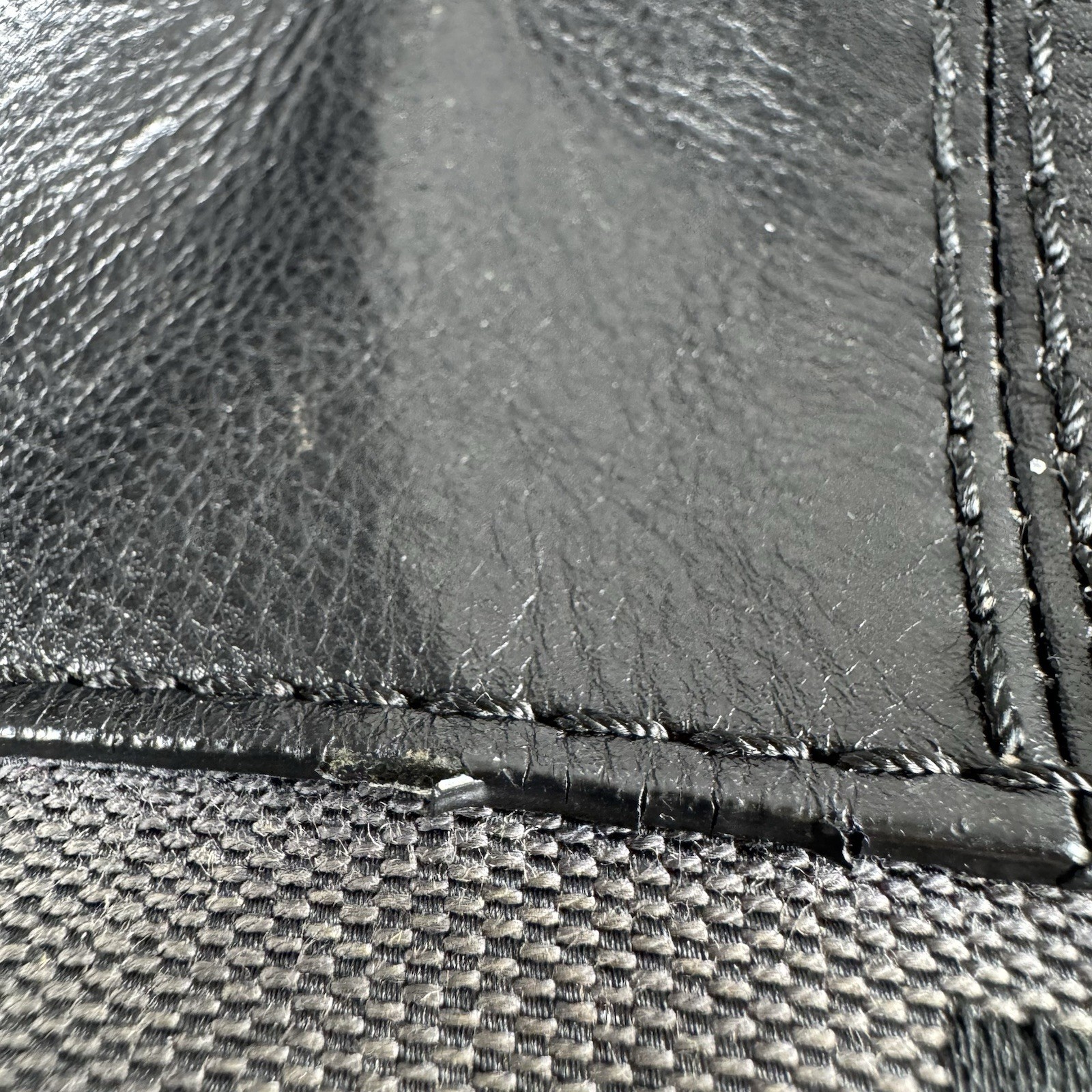 Vtg Coach Y2K Signature C Jacquard Hobo Shoulder Bag Black Leather Trim thumbnail 18