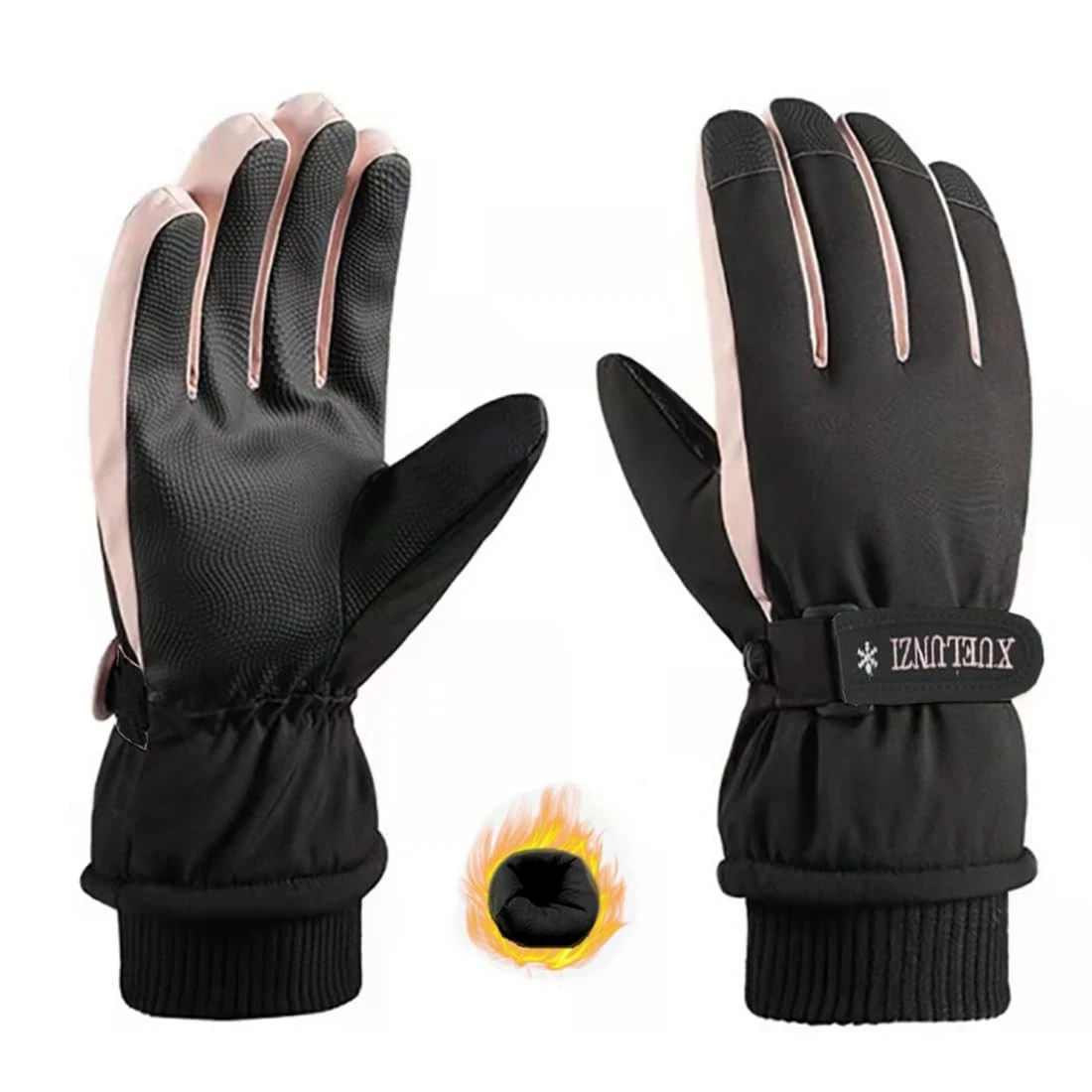 Snow Gloves for Women Ski Winter Touchscreen Thick Warm Waterproof Windproof ...
Opens in a new wind