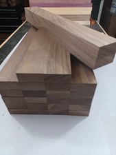 30 Kiln-Dried Black Walnut Craft Wood Boards 12" x 2" x 3/4" /-1/16" 