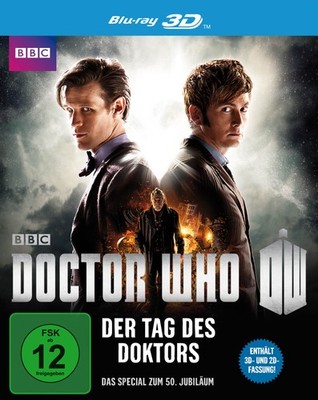 Doctor Who - Der Tag des Doktors Blu-ray 3D  *NEU*OVP*