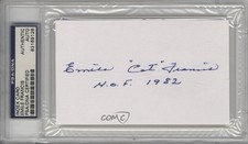 PSA/DNA Authenticated Auto Emile Francis Certified Authentic Auto 4f5