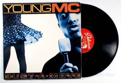 Young MC - Bust a Move (1989) Vinyl 12'' Single   Rap Hip-Hop, Stone Cold Rhymin'