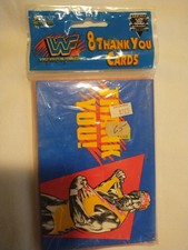 Hulk Hogan WWF Thank You Cards 1991