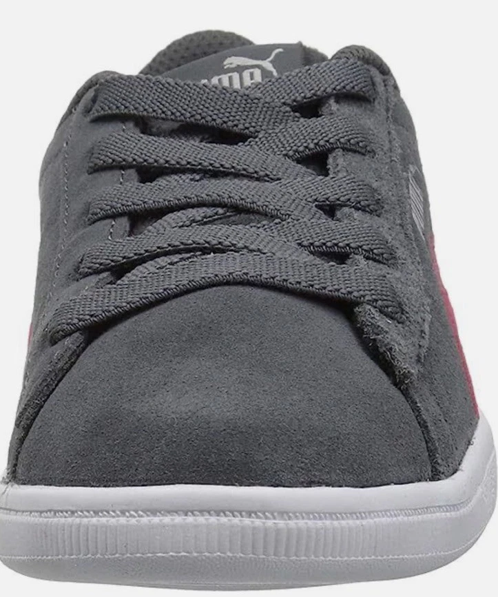 Zapatos de bebé PUMA Vikky Ac Infantil Niña Niños Irongate/Remolacha Púrpura/Rosa Talla 10 Foto 2 de 4