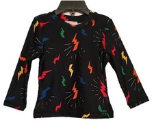 NWT HANNA ANDERSSON Boys Size 2 Sunblock Long Sleeve Lightning Bolt Rash Guard
