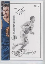 2012-13 Panini Signatures Stars 17/25 David Lee #354 2d0