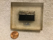 Vtg. Paperweight Advertises Fuller Company, Industrial Division, W/Brush Inside