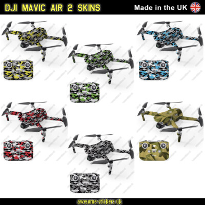 For DJI Mavic Air skins Wrap sticker premium vinyl decal 001-006